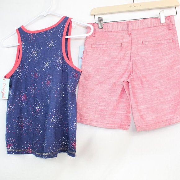 New w/ Tags: Cat n' Jack Tank Top and Shorts Combo - Sz 10-12 - Picture 7 of 7